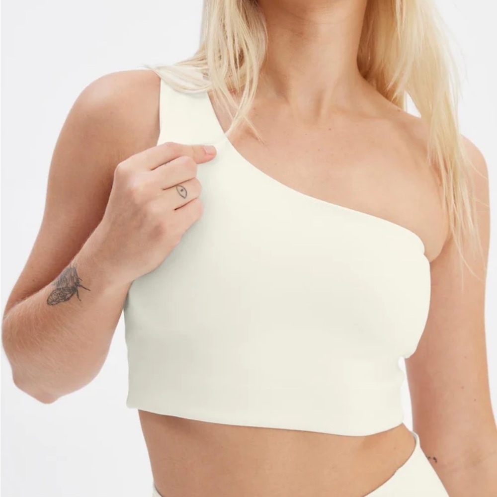 Ivory Bianca One Shoulder Bra